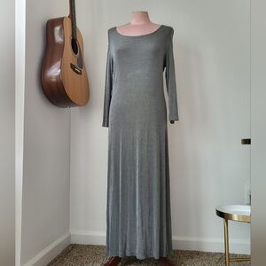 Vintage Coldwater Creek Travel Knit Maxi Dress S